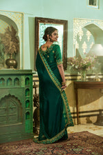 Buy Trendy Green Saree Online in India - Joshindia