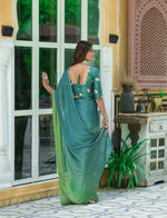 Buy Trendy Green Saree Online in India - Joshindia