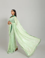Buy Trendy Green Saree Online in India - Joshindia