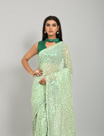 Buy Trendy Green Saree Online in India - Joshindia