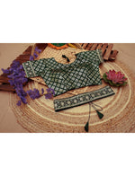 Green Saree - Buy Latest Green Colour Sarees Online - JOSHINDIA - Joshindia