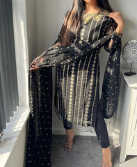 Buy Black Kurta Online - Joshindia