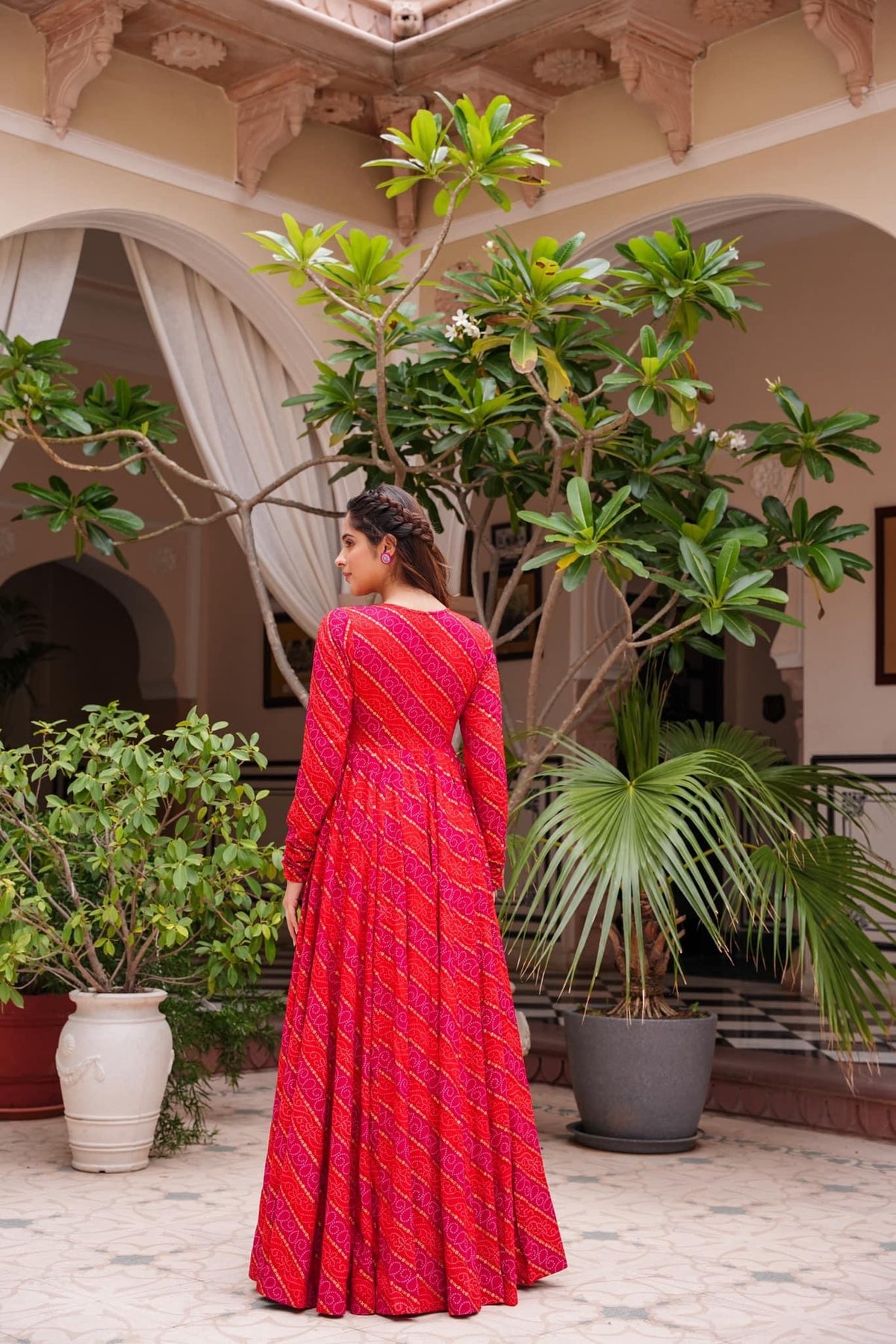 Stylish Pink three piece set - Joshindia