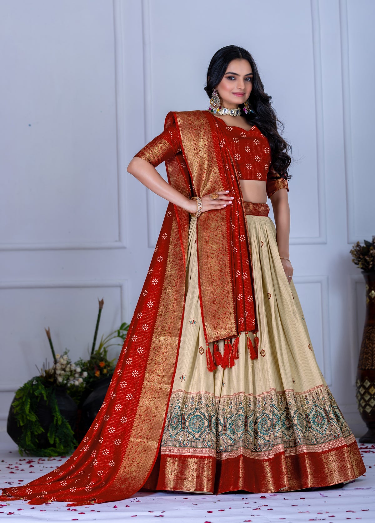 Maroon Color Designer Lehenga Choli