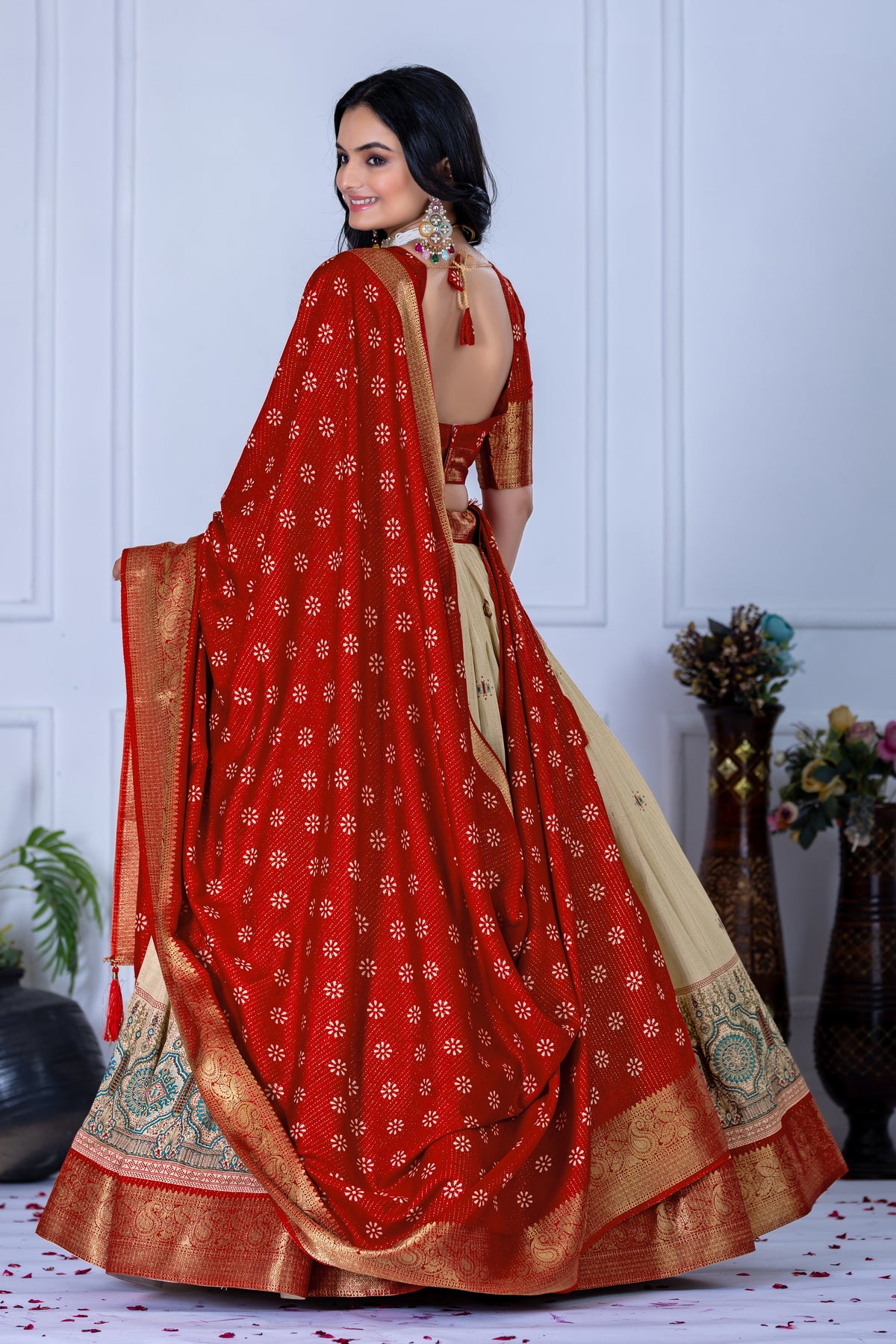 Maroon Color Designer Lehenga Choli