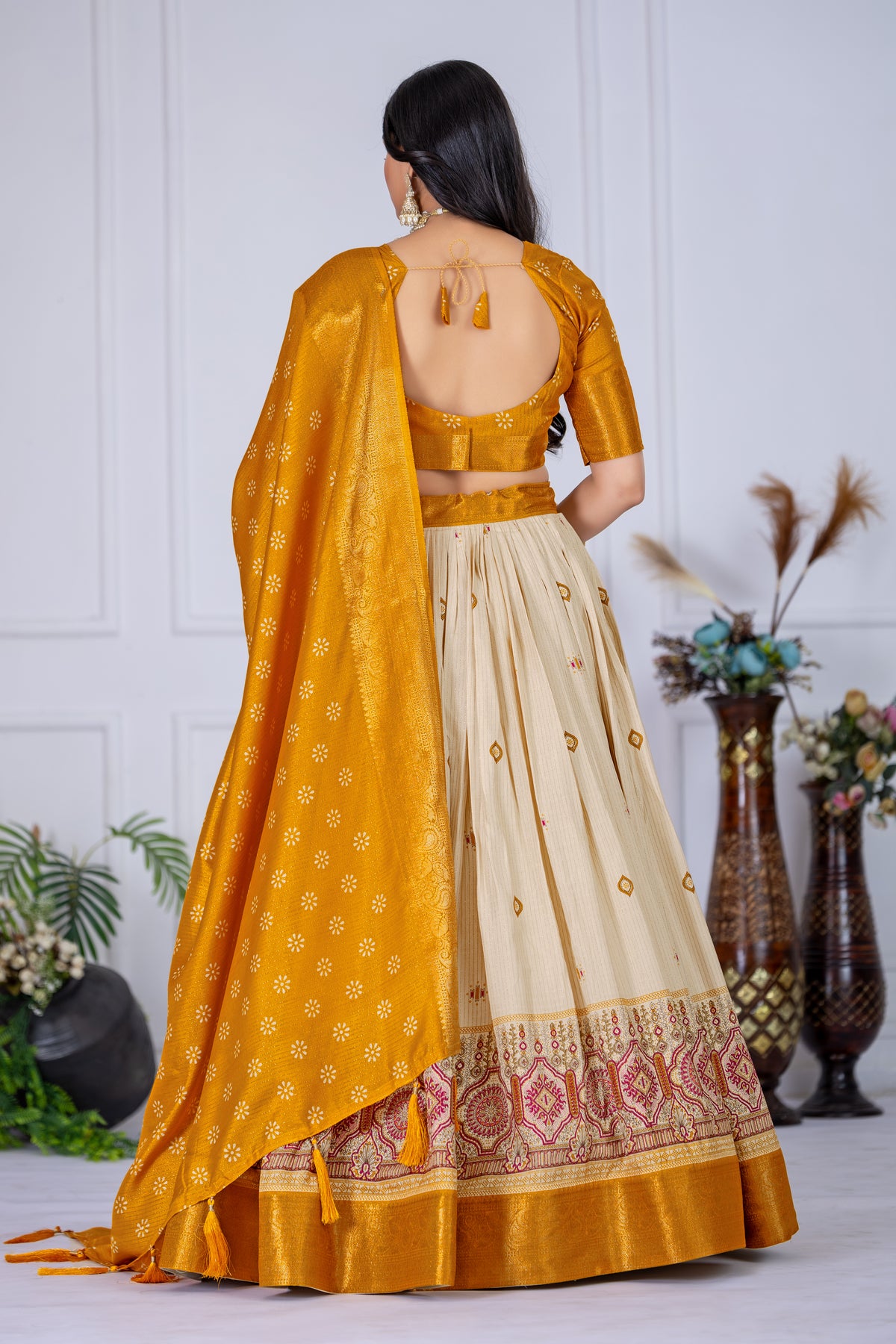 Yellow Color Designer Lehenga Choli