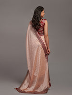 Buy Trendy Peach Saree Online in India - JOSHINDIA - Joshindia