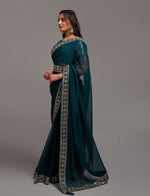 Amazing Solid Pure Silk Saree With Blouse Piece - JOSHINDIA - Joshindia