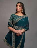 Amazing Solid Pure Silk Saree With Blouse Piece - JOSHINDIA - Joshindia