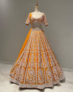 Buy Latest Yellow color Lehenga choli Online - Joshindia