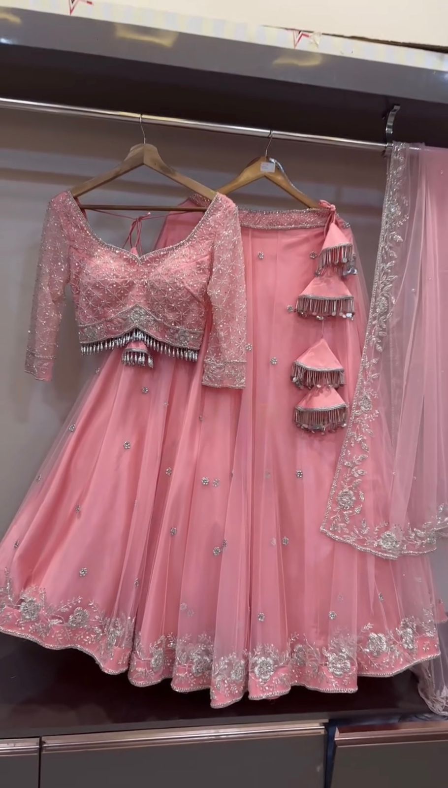 Baby Pink Color Designer Lehenga Choli