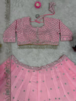 Baby Pink Color Designer Lehenga Choli