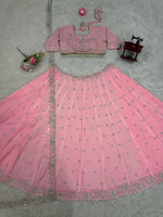 Baby Pink Color Designer Lehenga Choli