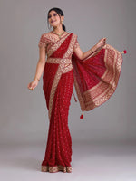 Red Saree - Buy Red Color Fashion Sarees Online - JOSHINDIA - Joshindia