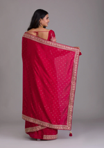 Red Saree - Buy Red Color Fashion Sarees Online - JOSHINDIA - Joshindia