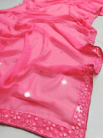 Red Color Designer Georgette Lehenga Choli