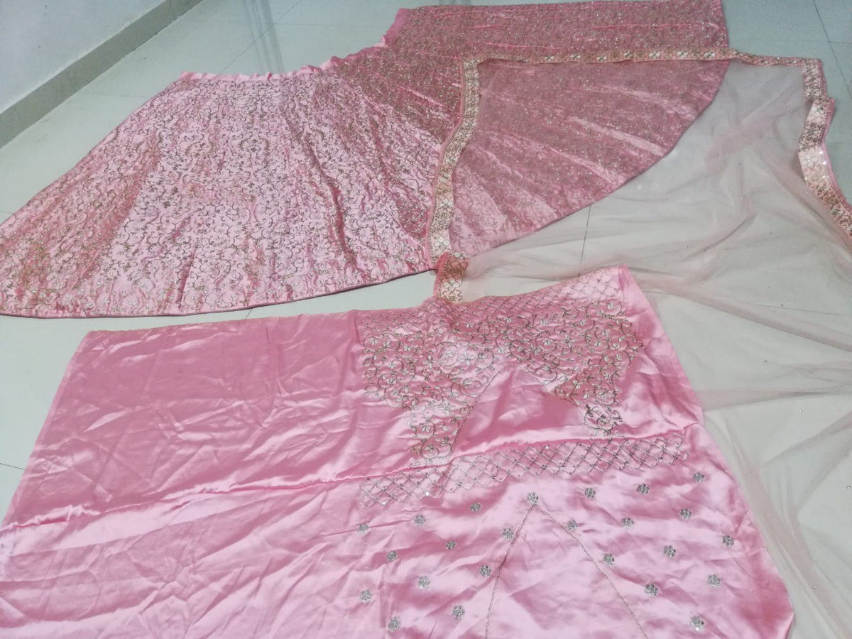 Buy Latest Pink Designer Lehenga Choli Online At Best Price