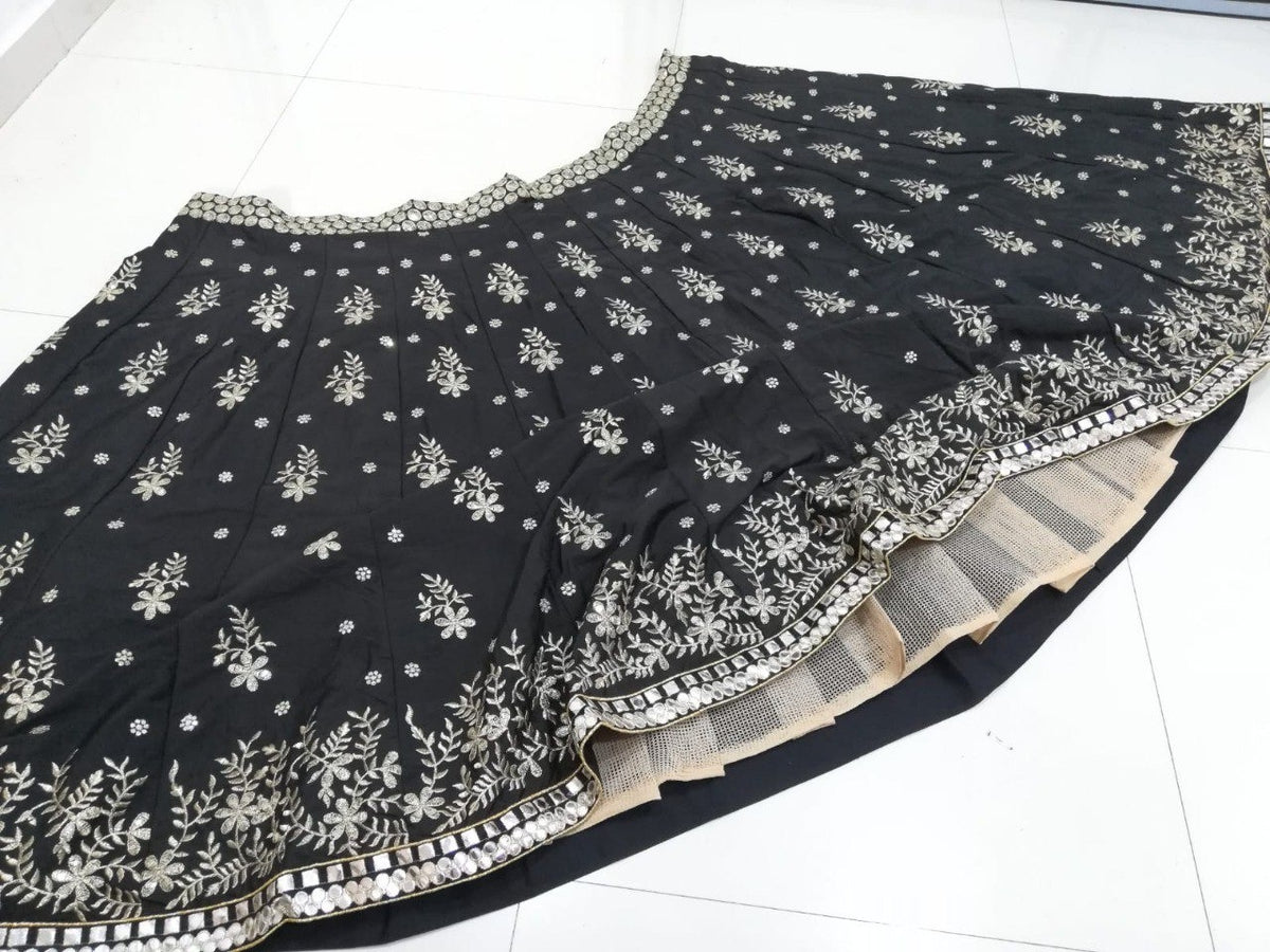 Buy Trendy Black Color Lehenga Choli Online in India