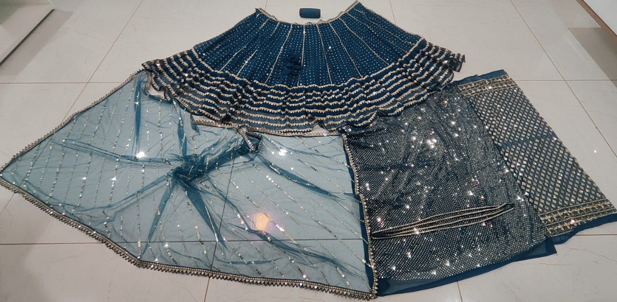 Rama Color Designer Georgette Party Wear Lehenga Choli