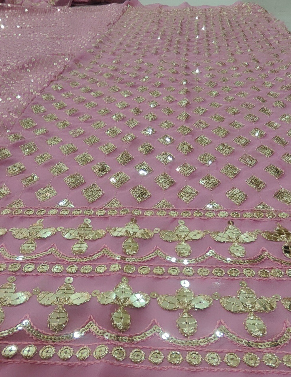 Light Pink Color Designer Lehenga Choli