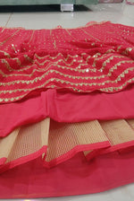 Light Red Color Designer Party Wear Lehenga Choli