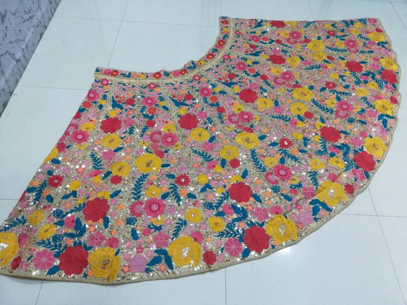 Multi Color Designer Lehenga Choli