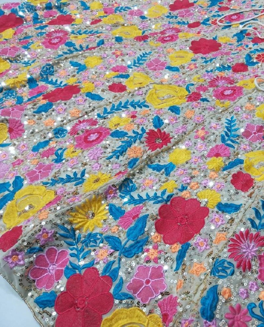 Multi Color Designer Lehenga Choli