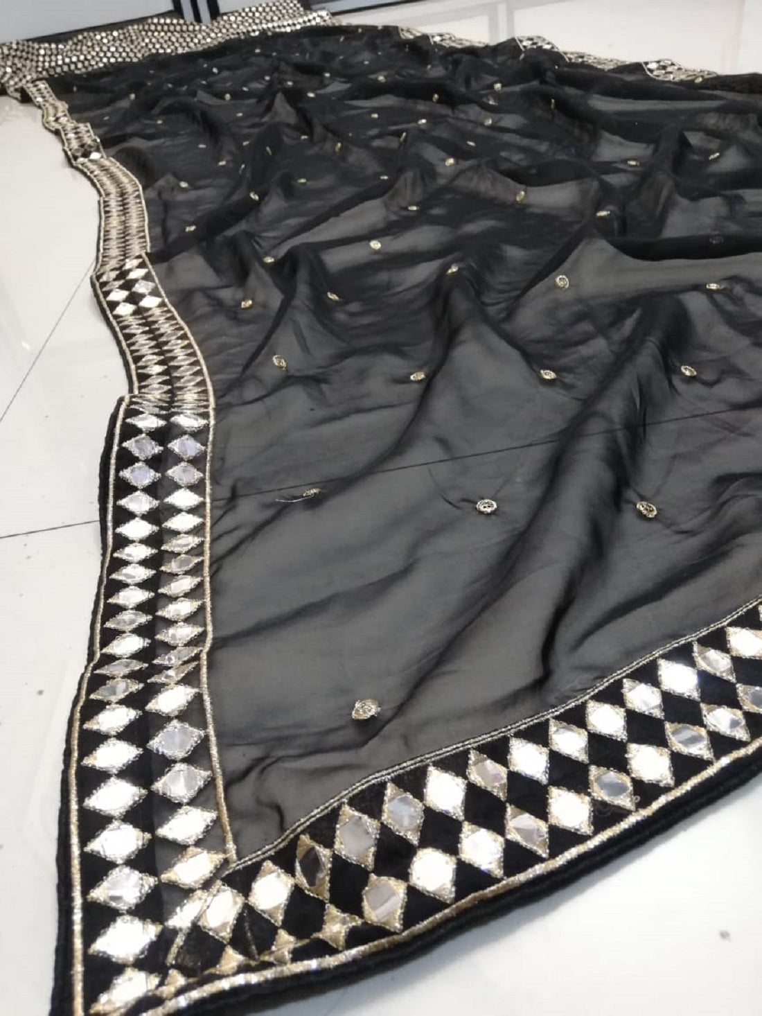 Black Color Designer Party Wear Lehenga Choli