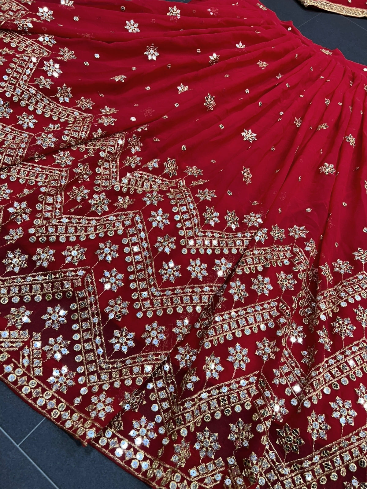 Buy Red Color Most Trending Designer Lehenga Choli At Best Price - Joshindia