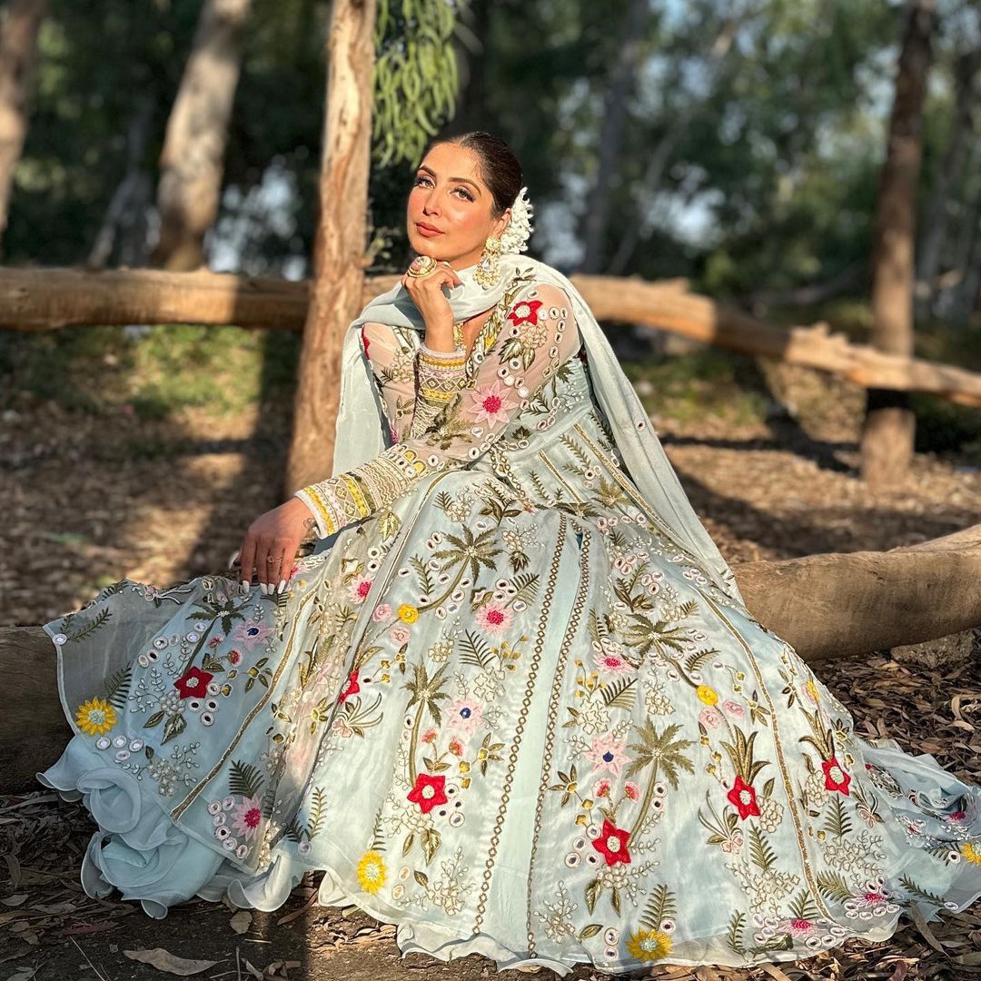 Premium Sky Blue Color Designer Gown at Affordable Rate - Joshindia