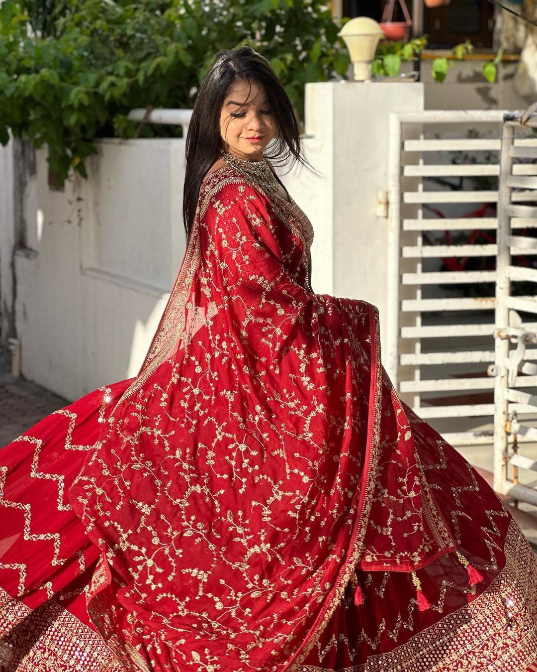 Buy Red Bridal Lehenga online at Best Prices in India - Joshindia