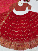 Buy Red Bridal Lehenga online at Best Prices in India - Joshindia