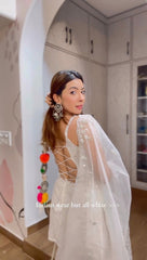 Buy Trendy White Sharara Online in India - Joshindia