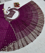 Buy Latest Purple Color Lehenga Choli Online at Best Price - Joshindia