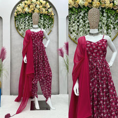 Buy Maroon Color Indo Western Kurta for Women - Joshindia
