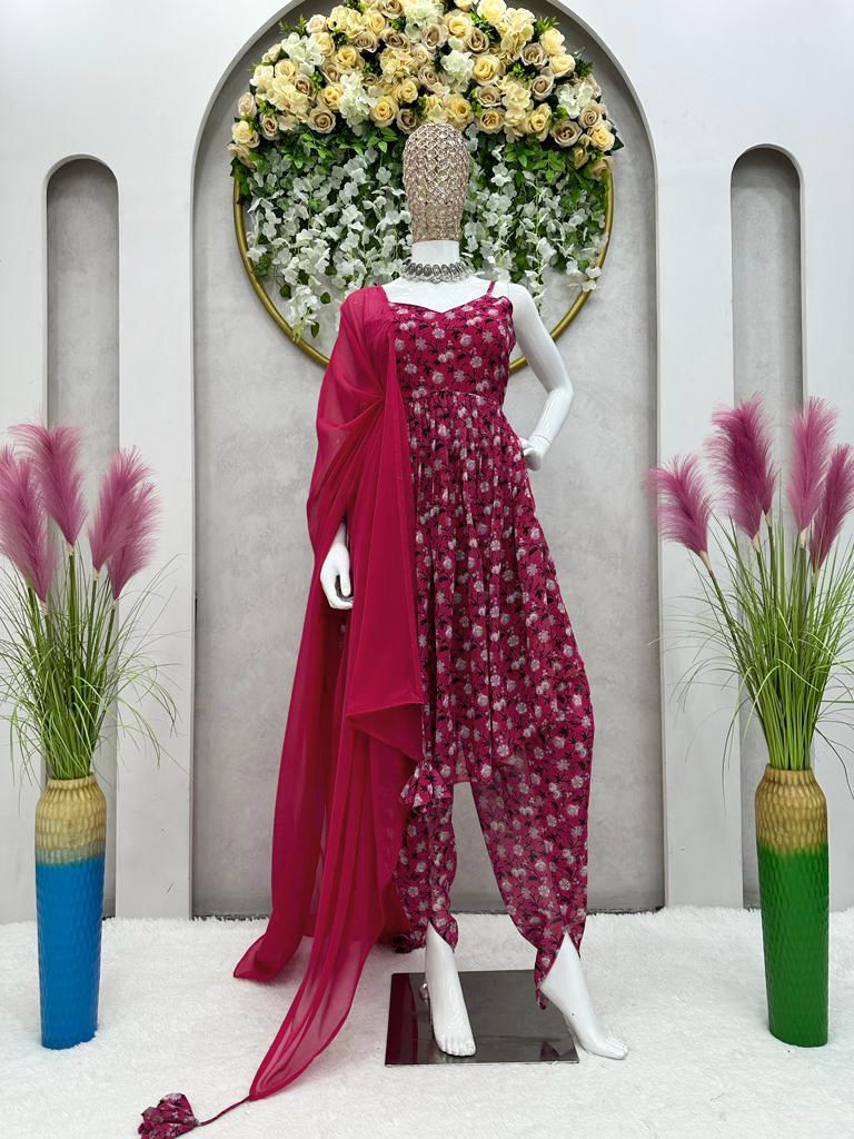 Buy Maroon Color Indo Western Kurta for Women - Joshindia