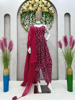 Buy Maroon Color Indo Western Kurta for Women - Joshindia