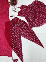 Buy Maroon Color Indo Western Kurta for Women - Joshindia