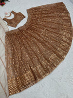 Buy Latest Brown Color Lehenga Choli Online at Best Price - Joshindia