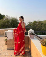 Red Saree - Buy Red Color Fashion Sarees Online - Joshindia