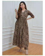 Brown Gowns Online Shopping in India - Joshindia