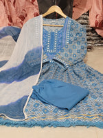 Buy Blue Kurtis Online - Joshindia