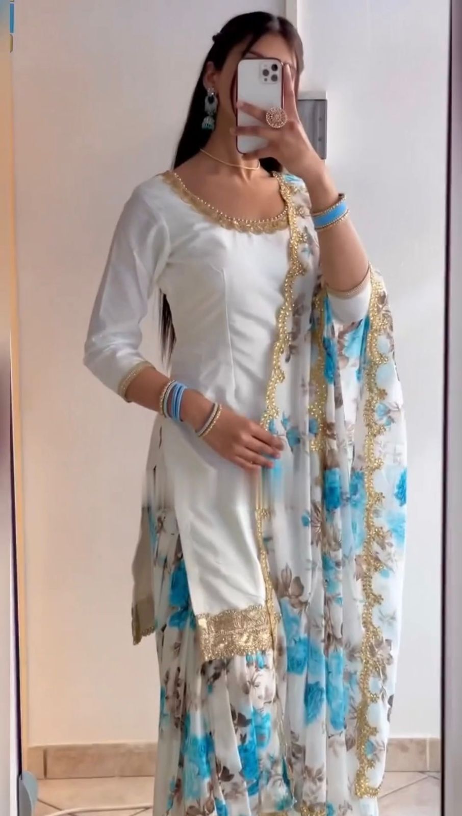 Buy Blue Salwar Suit Online in India - Joshindia