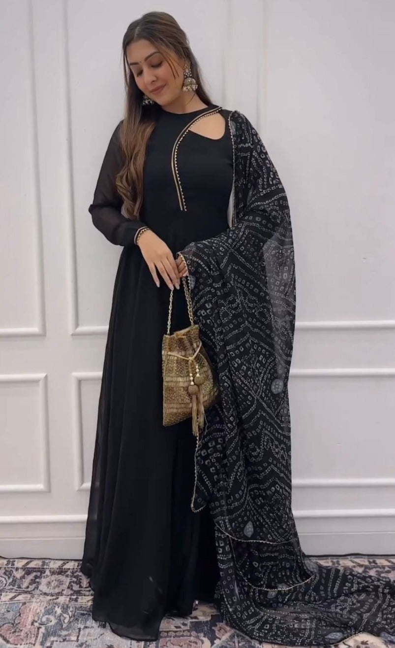 Buy Black Gown For Girls online in India
