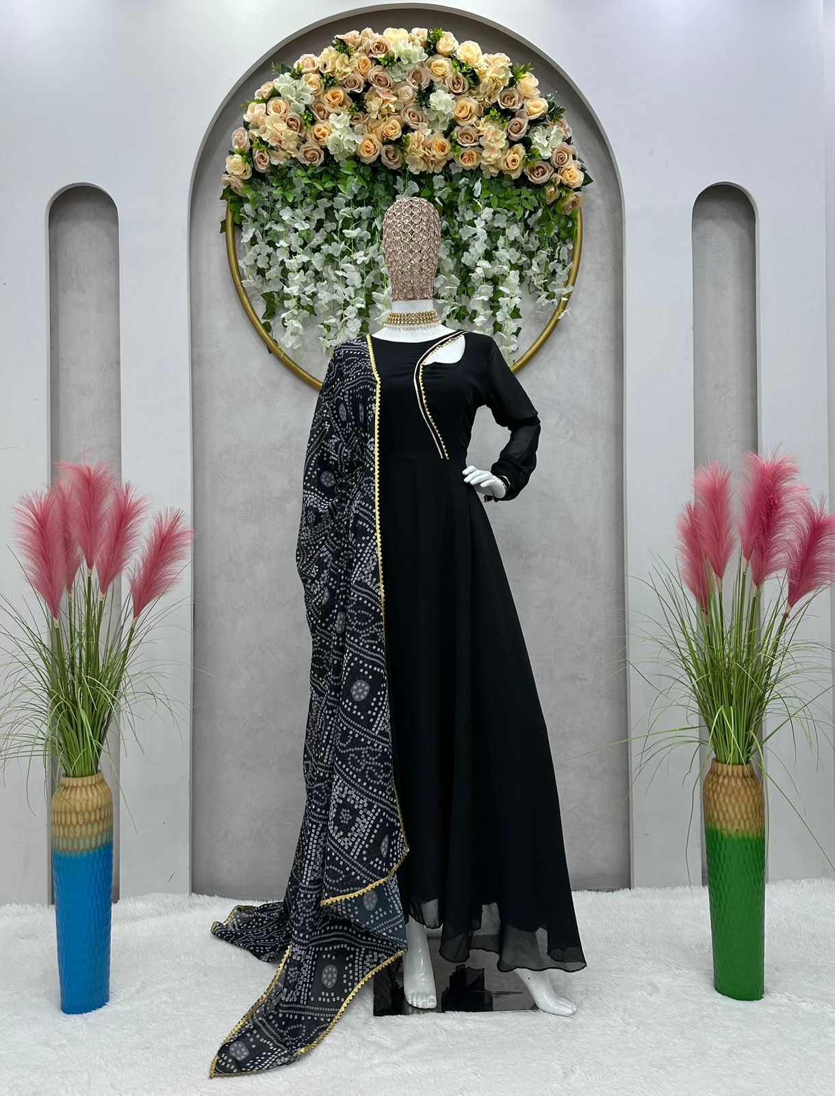 OOAK plain black dress gown outfit for BJD Doll 1/4 Popovy size | eBay