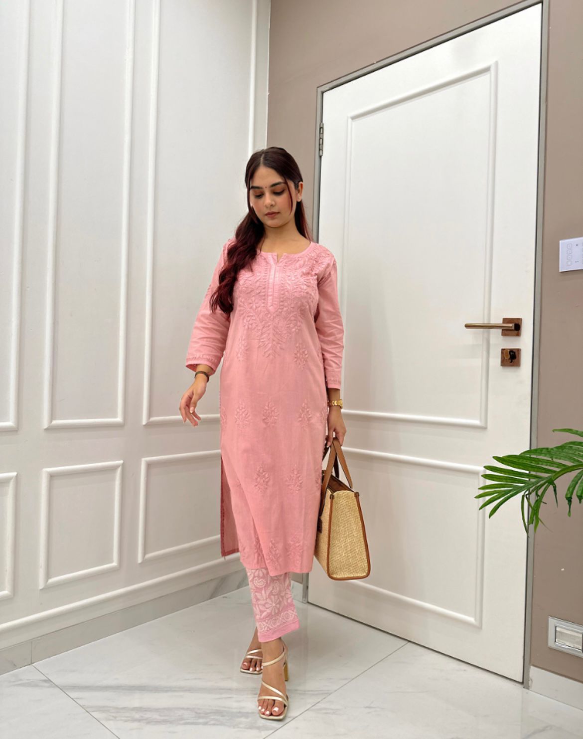 Buy Pink Salwar Suits Online in India - Joshindia
