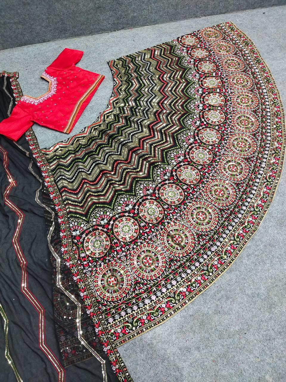 Buy Silk Lehenga Online in India - Joshindia