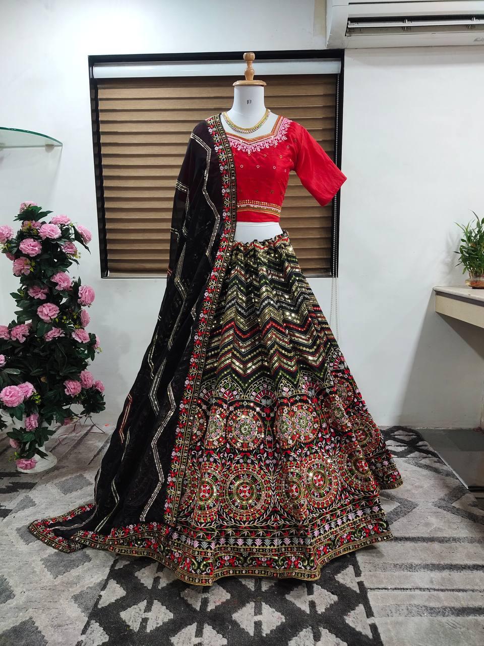 Buy Silk Lehenga Online in India - Joshindia