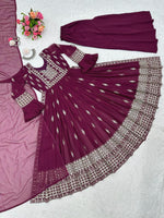 Maroon Kurtas Ethnic Sets And Bottoms - Joshindia