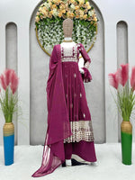 Maroon Kurtas Ethnic Sets And Bottoms - Joshindia